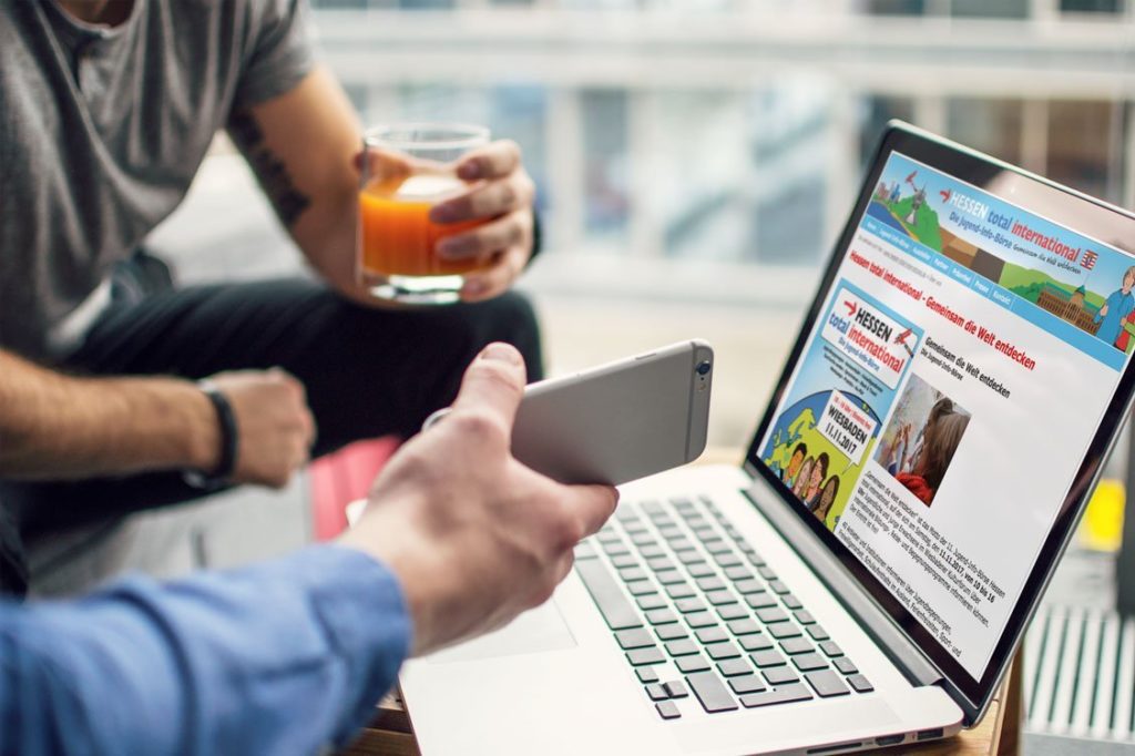 weltweiser · Hessen Total International · Websites