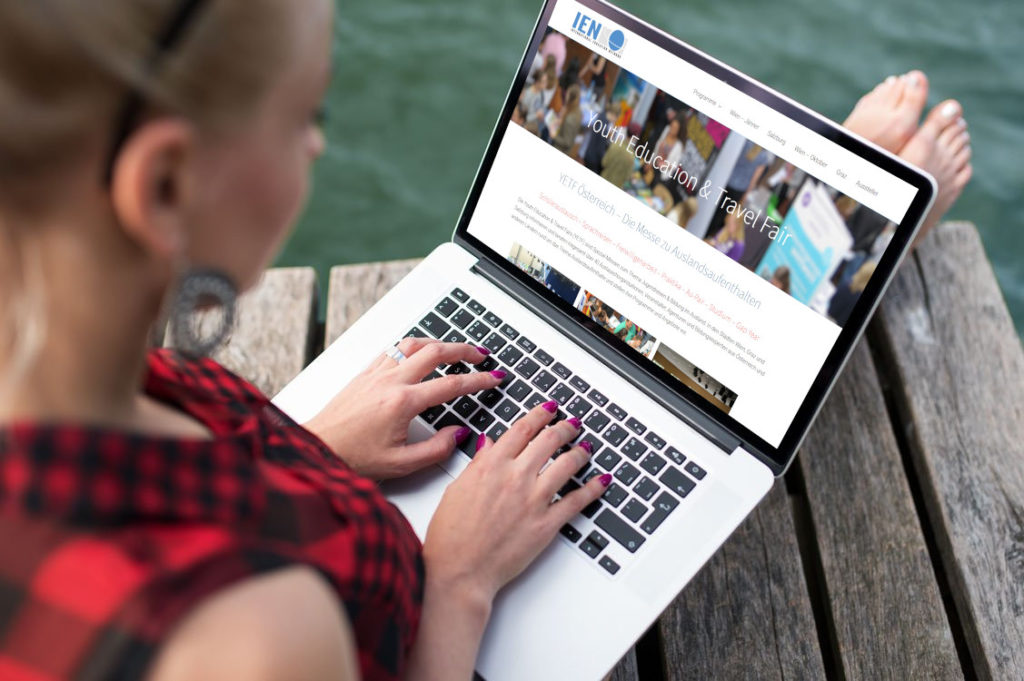 weltweiser · Youth Education Travel Fair Österreich · Websites