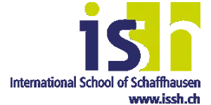 Logo International school of Schaffhausen