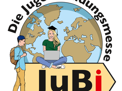 weltweiser · JugendBildungsmesse · JuBi · Logo